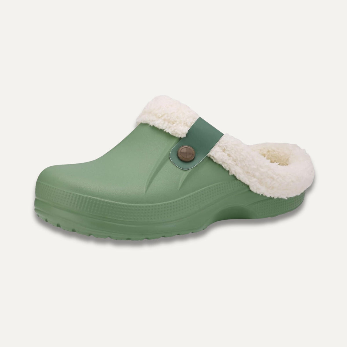 Arlo Fuzzy Comfort Clog Mules – Warm Slip-On