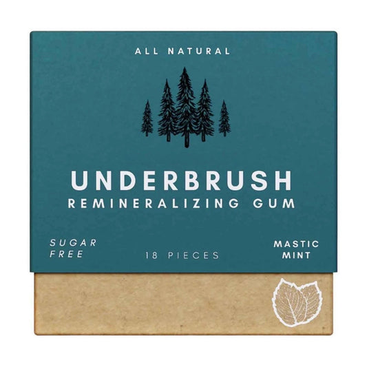 Underbrush Remineralizing Chewing Gum with Nano-Hydroxyapatite