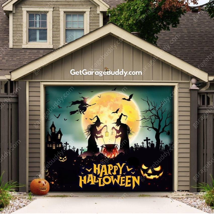 Halloween Garage Door Covers
