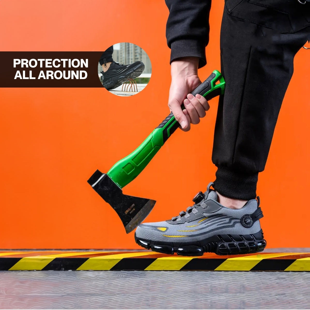 Axon Protective Steel Toe Sneakers – Durable Workwear