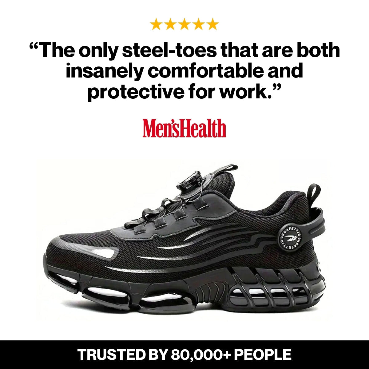 Axon Protective Steel Toe Sneakers – Work Safety