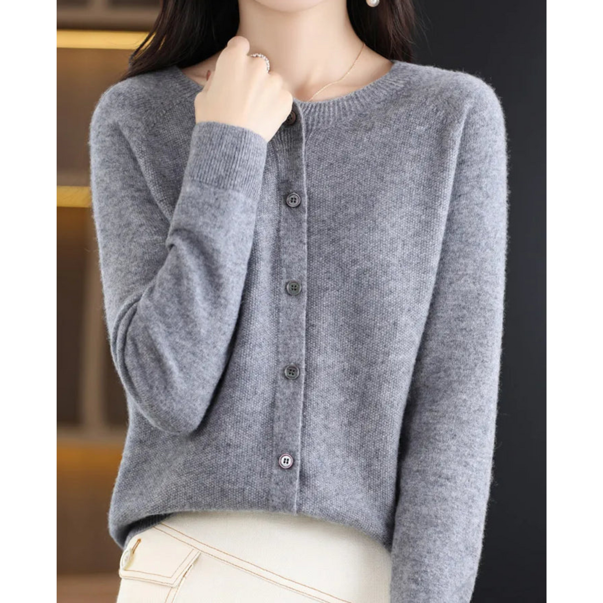 Women's Cashmere Cardigan