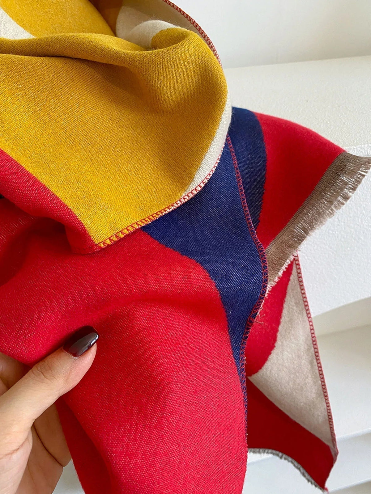 Reversible Cashmere Scarf