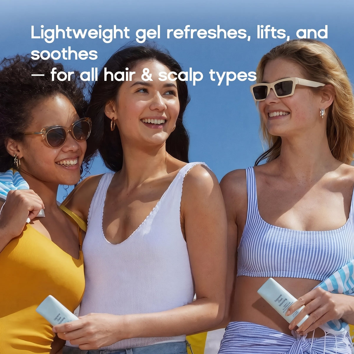 Leave-in Dry Shampoo Gel with Hyaluronic Acid for Oil Control