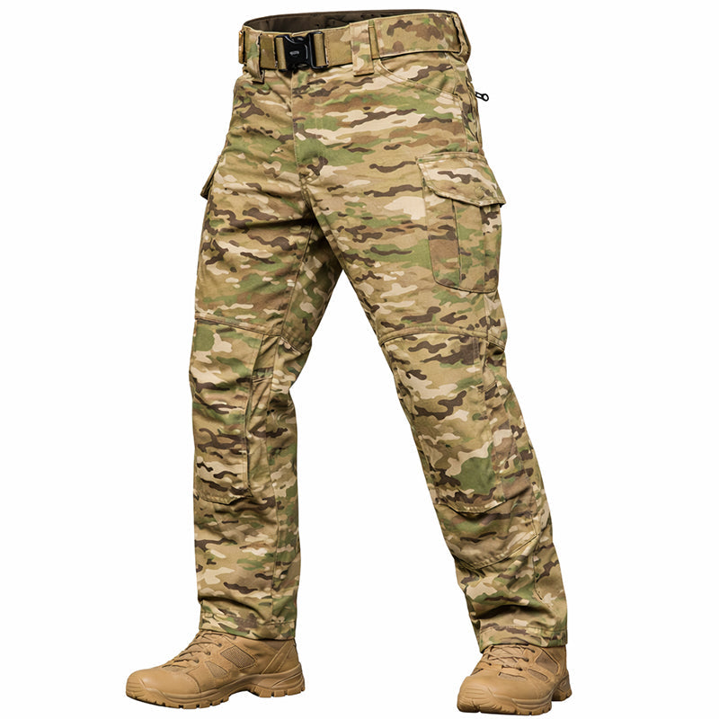 Men's Waterproof Ripstop Cargo Trousers