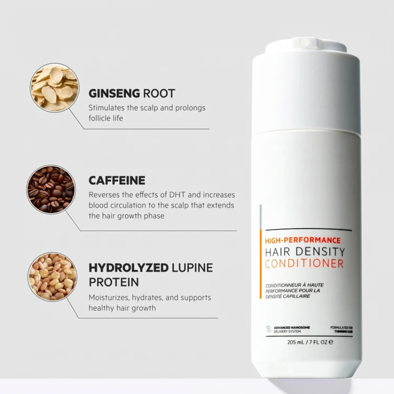 High-Performance Hair Density Shampoo & Conditioner with Biotin