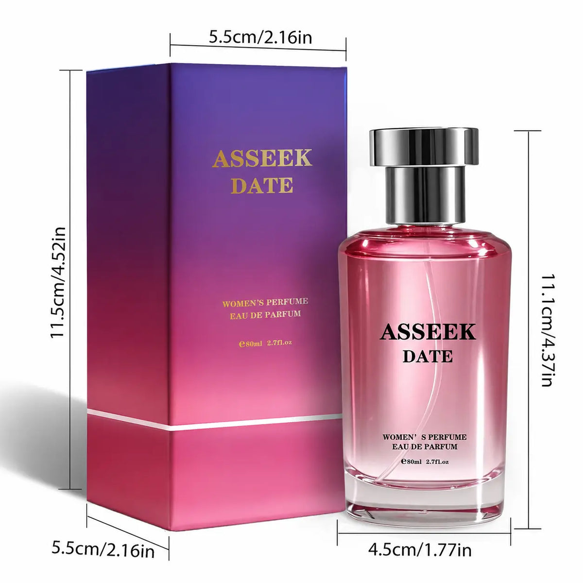 Long-Lasting Vanilla Caramel Gourmand Eau de Parfum for Women
