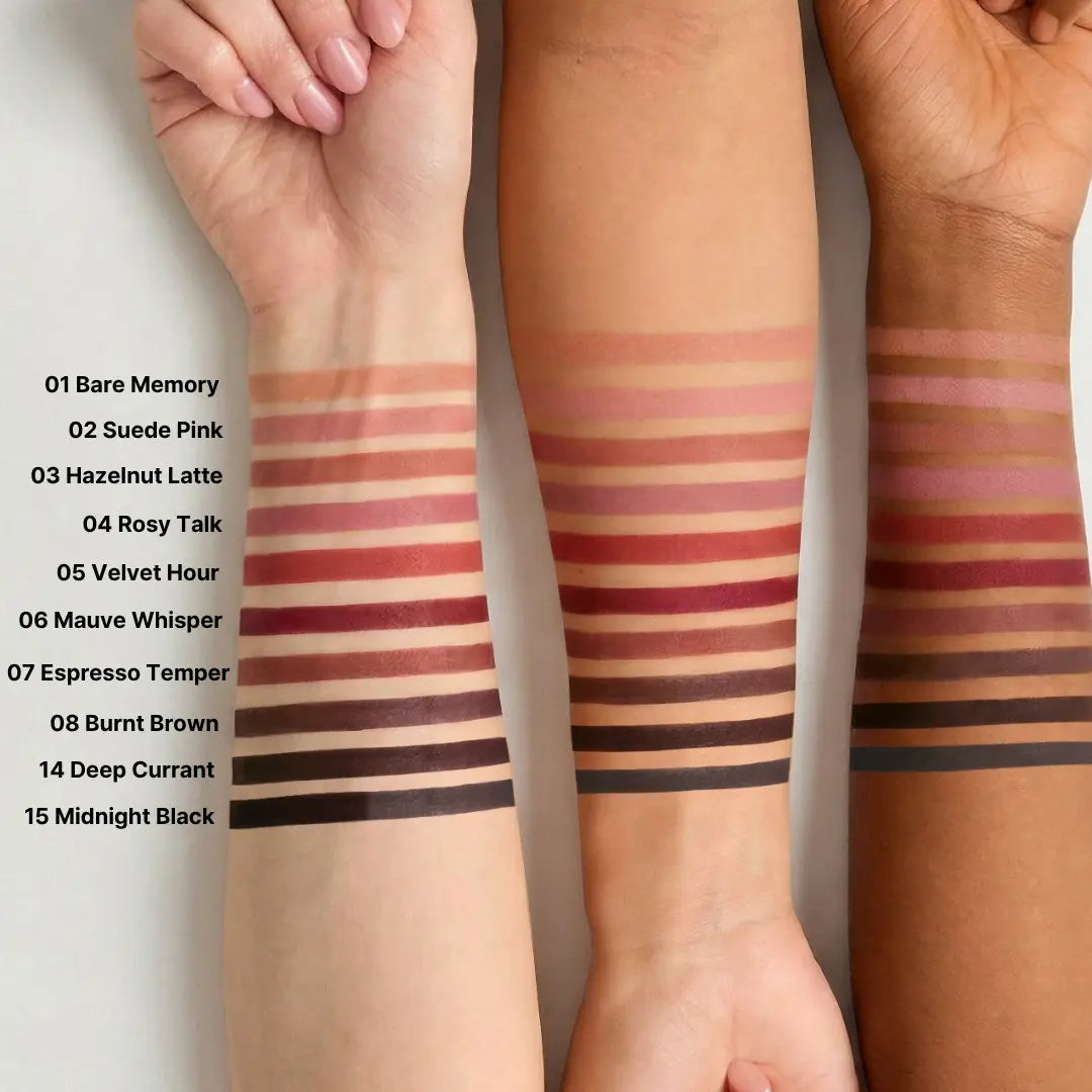 Easy Glide Lip Liner — Creamy, Blendable, Highly Pigmented, Retractable