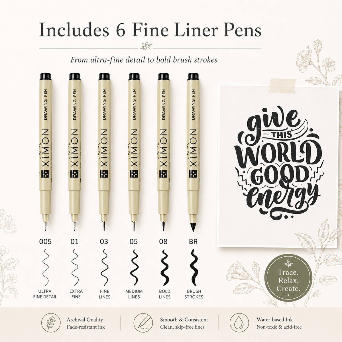 Ink Tracing Reverse Colouring Book
