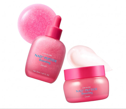 NAD+ Longevity Ritual with Peptide Boosting Serum for Firmness & Elasticity