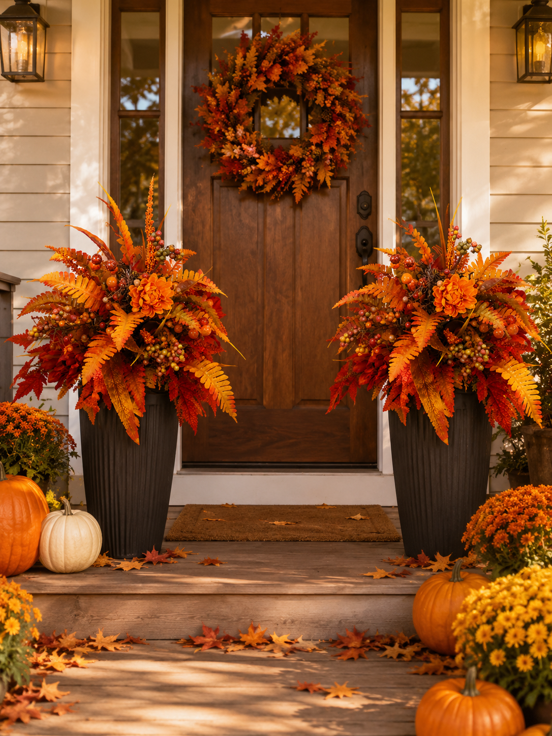 Autumn Harvest Garden Stake