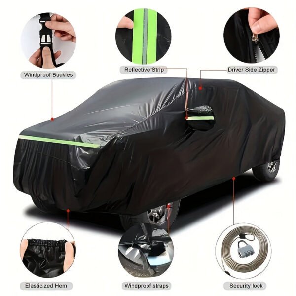 SUV Car Cover with Zip Doors