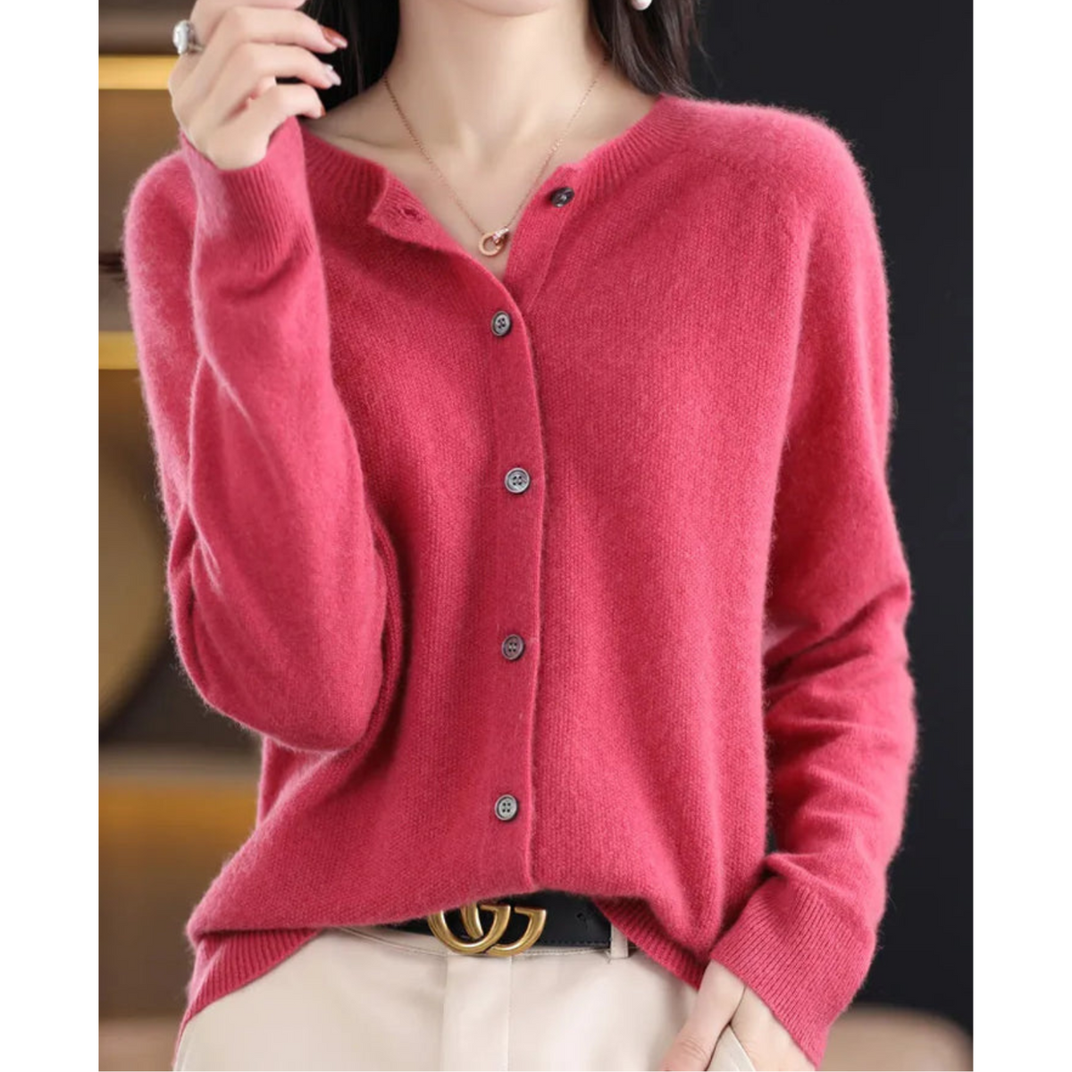 Women's Cashmere Cardigan