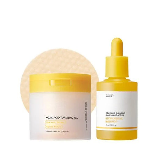 Kojic Acid Renew & Smooth Duo for Troubled Skin with Turmeric and Niacinamide