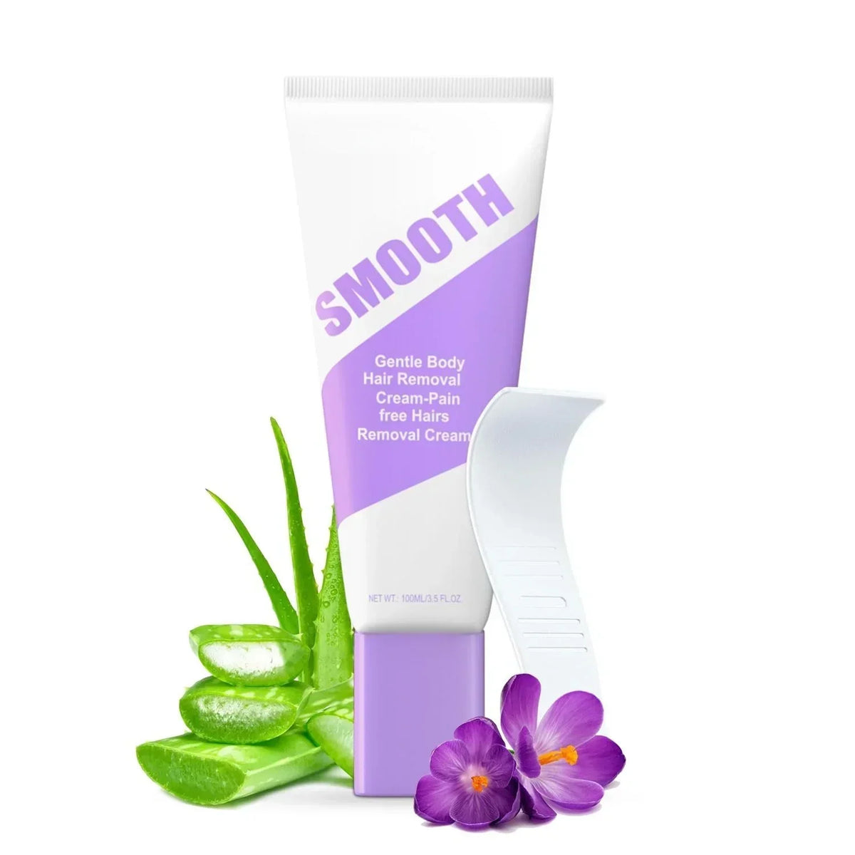 Bikini Hair Removal Cream for Sensitive Skin with Hyaluronic Acid