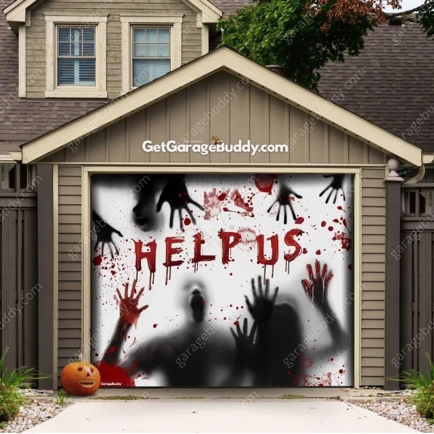 Halloween Garage Door Covers