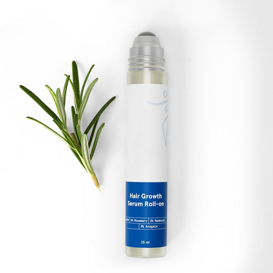 Hair Growth Serum Roll-On with Rosemary, Redensyl & Peptides