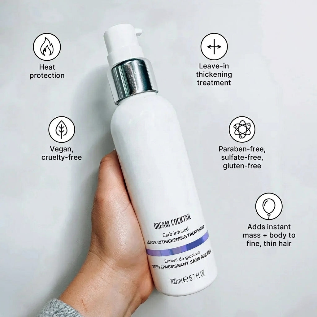 Dream Cocktail Carb-Infused Hair Thickening Treatment with Rice & Oats