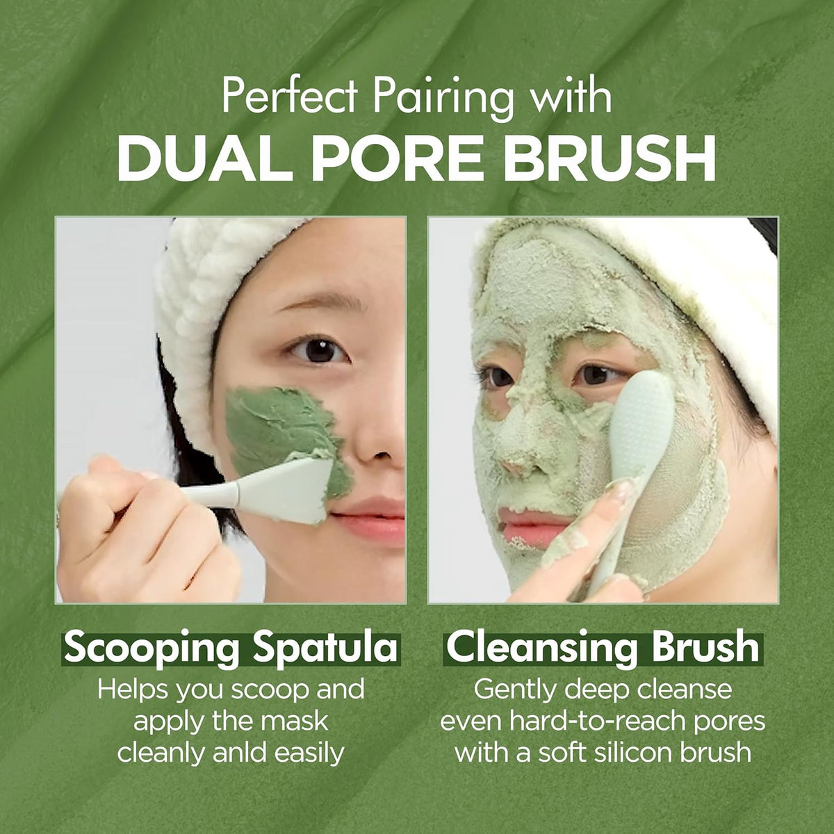 Holy Basil Bubble Deep Mask with Korean Clay & PHA for Pores, Blackheads & Blemishes
