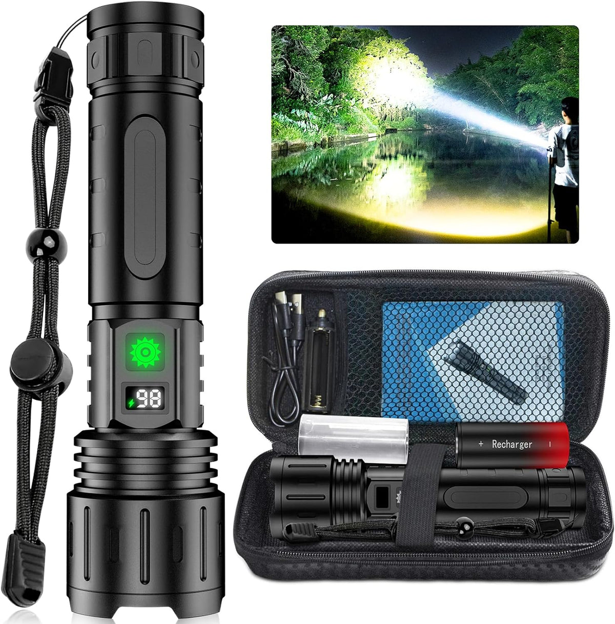 High-Power LED Torch