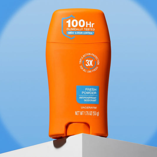 Antiperspirant Deodorant, 100-Hour Sweat & Odor Control, Non-Greasy