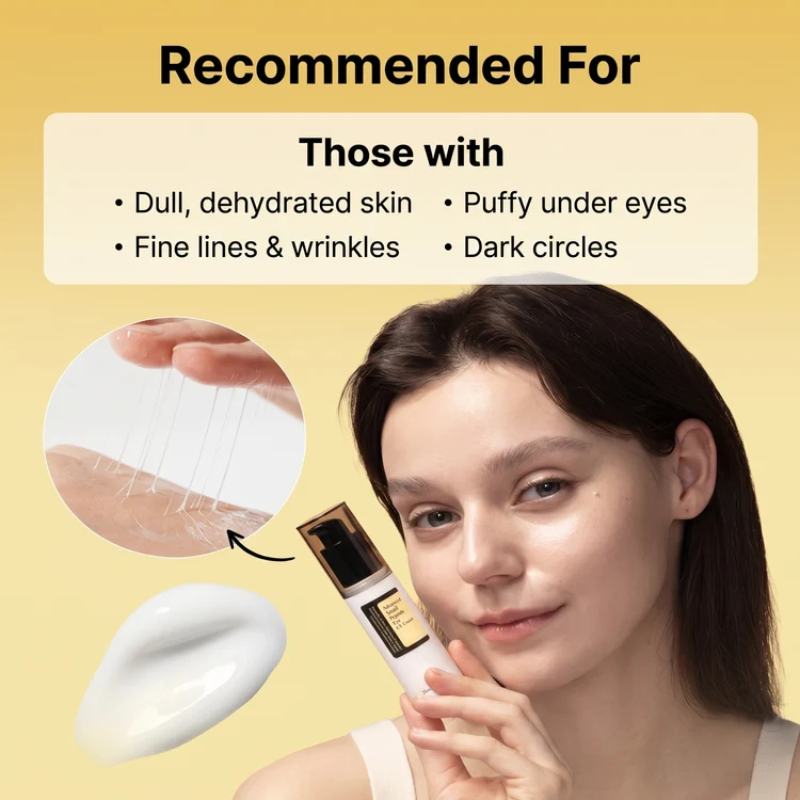 Advanced Snail Peptide Eye Cream with Niacinamide for Dark Circles