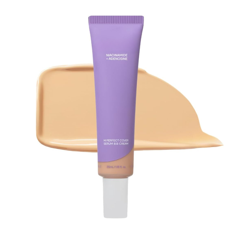 M Perfect Cover Serum BB Cream with Probiotics for Glass Glow Skin