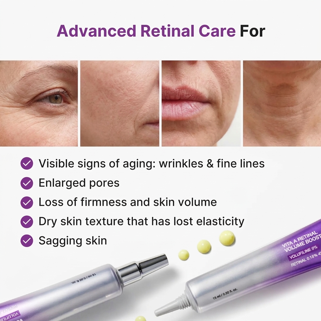 Vita A Retinal Volume Booster with Retinal & Volufiline for Firmness