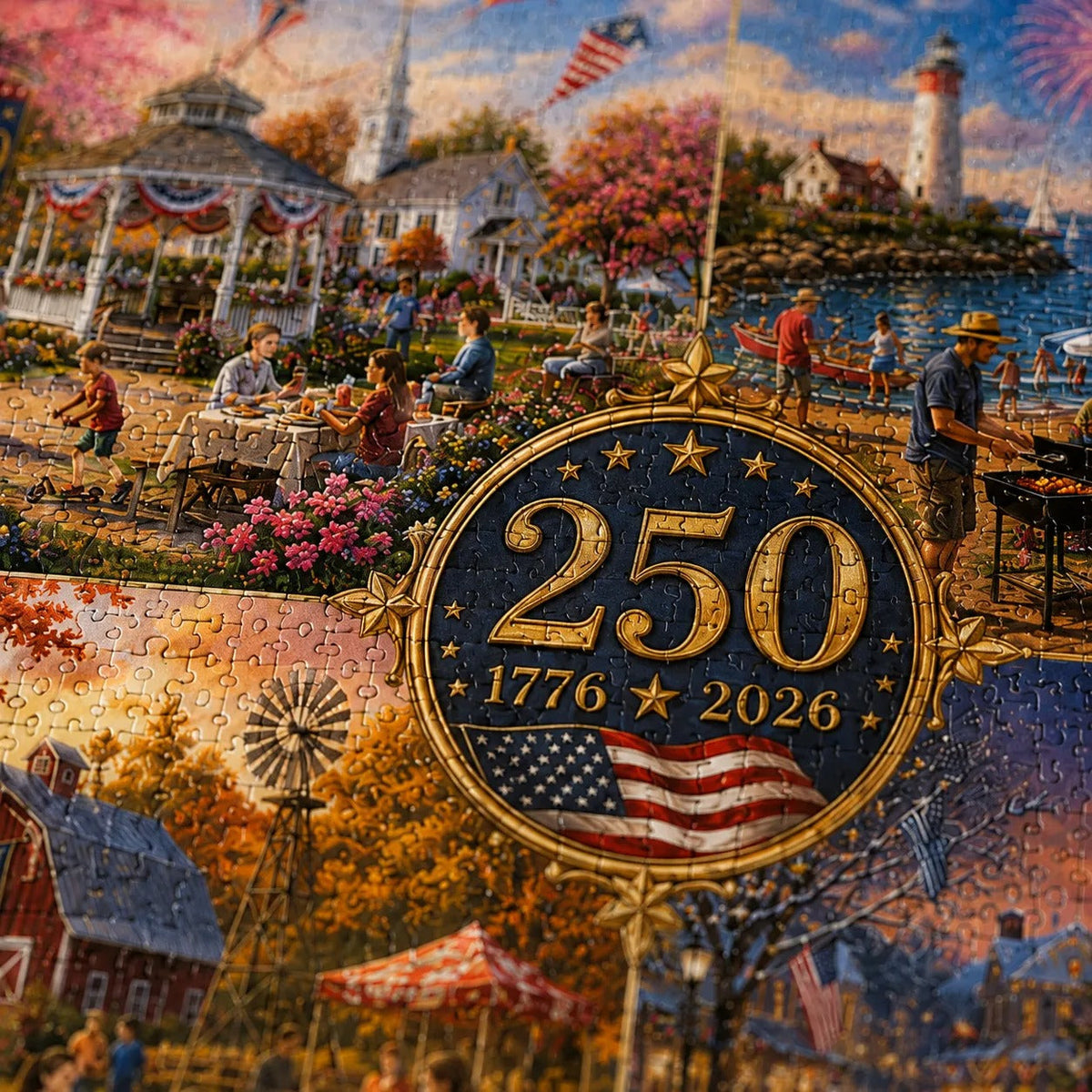 USA 250th Anniversary Puzzle