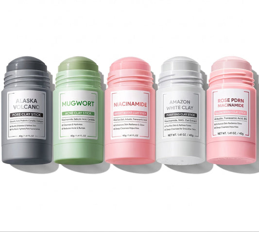 Clay Stick Mask for Every Skin Concern with Niacinamide & Pore Care