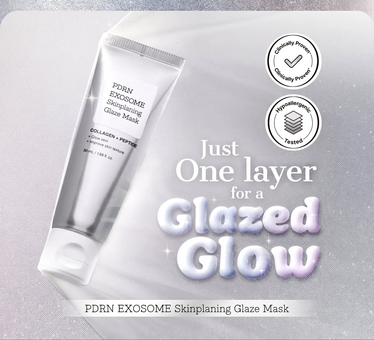 PDRN-Exosome Skinplaning Glaze Mask with Collagen and Niacinamide