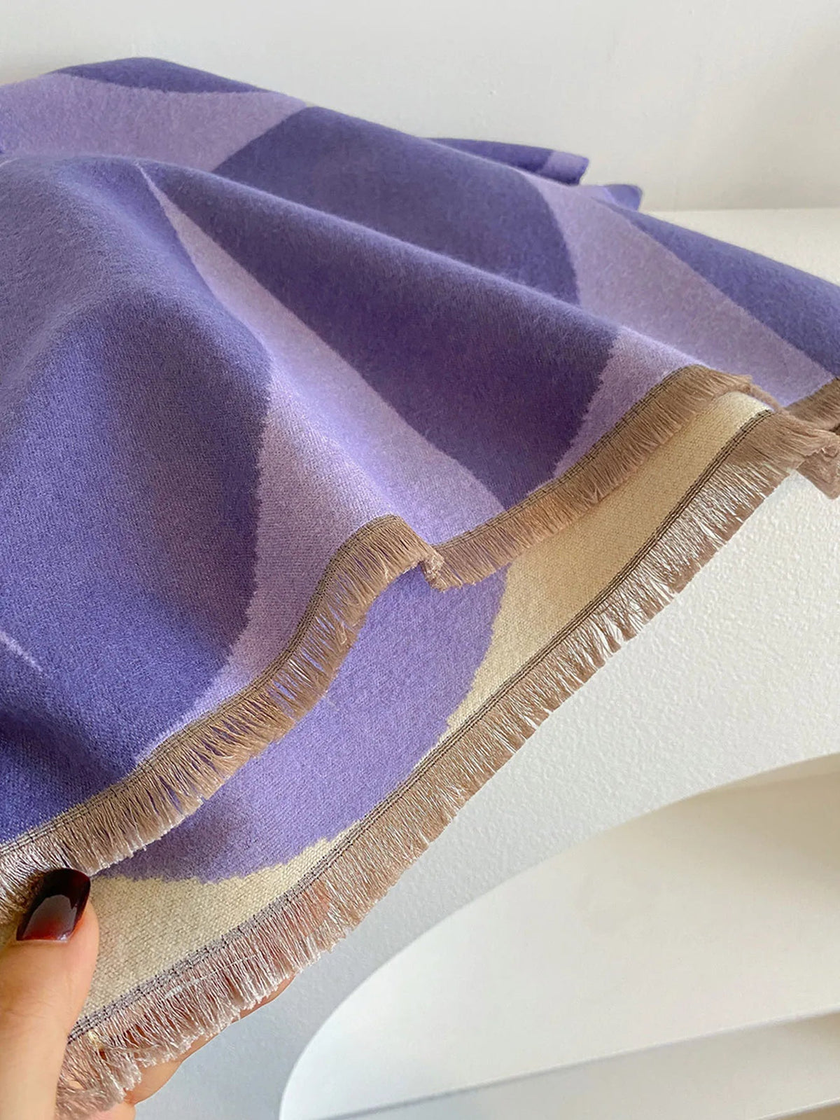 Reversible Cashmere Scarf