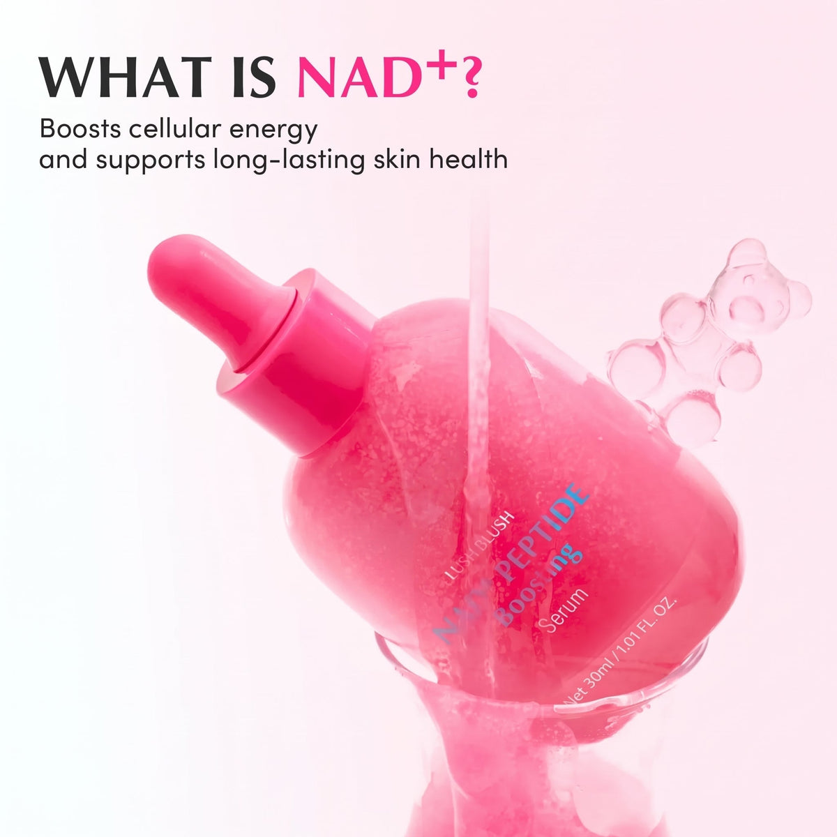 NAD+ Longevity Ritual with Peptide Boosting Serum for Firmness & Elasticity