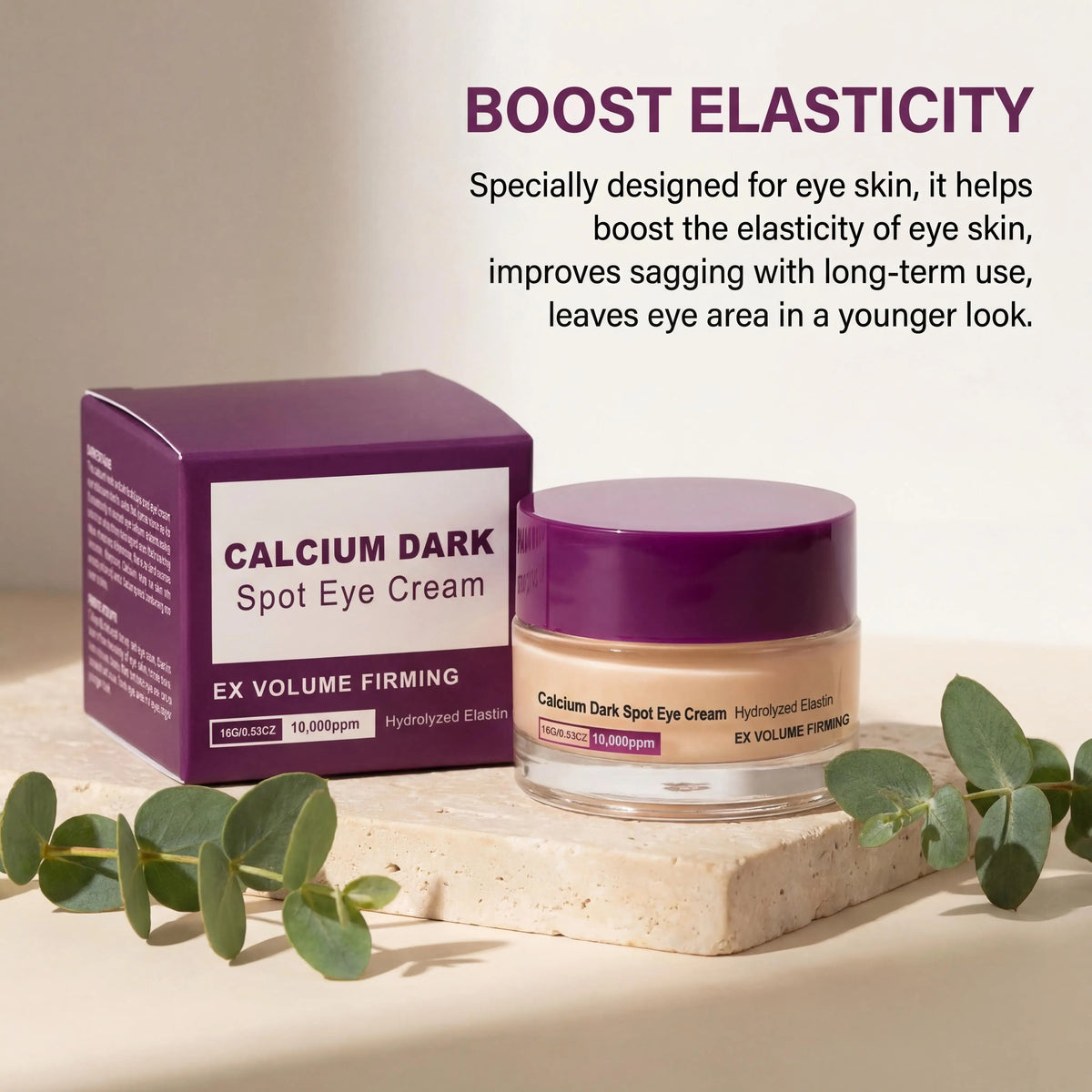 Hydrating Eye Cream with Tallow Extract 15g – Nourishing Under-Eye Cream