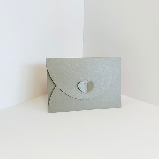 Silver Pearlescence A6 Gift Wallet