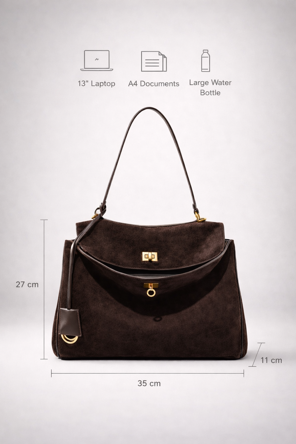 Big handbag for work | The Valletta