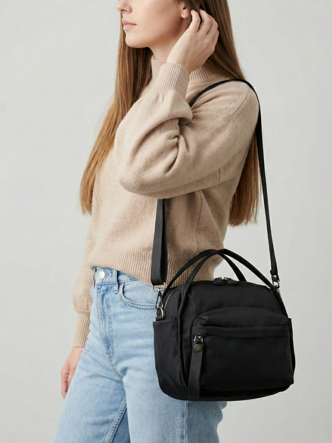 Black handbag for work | Napoli