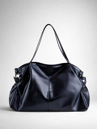 Black tote bag for school | MILANO