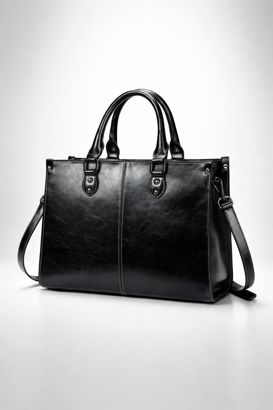 Black work bag for women | BRESCIA