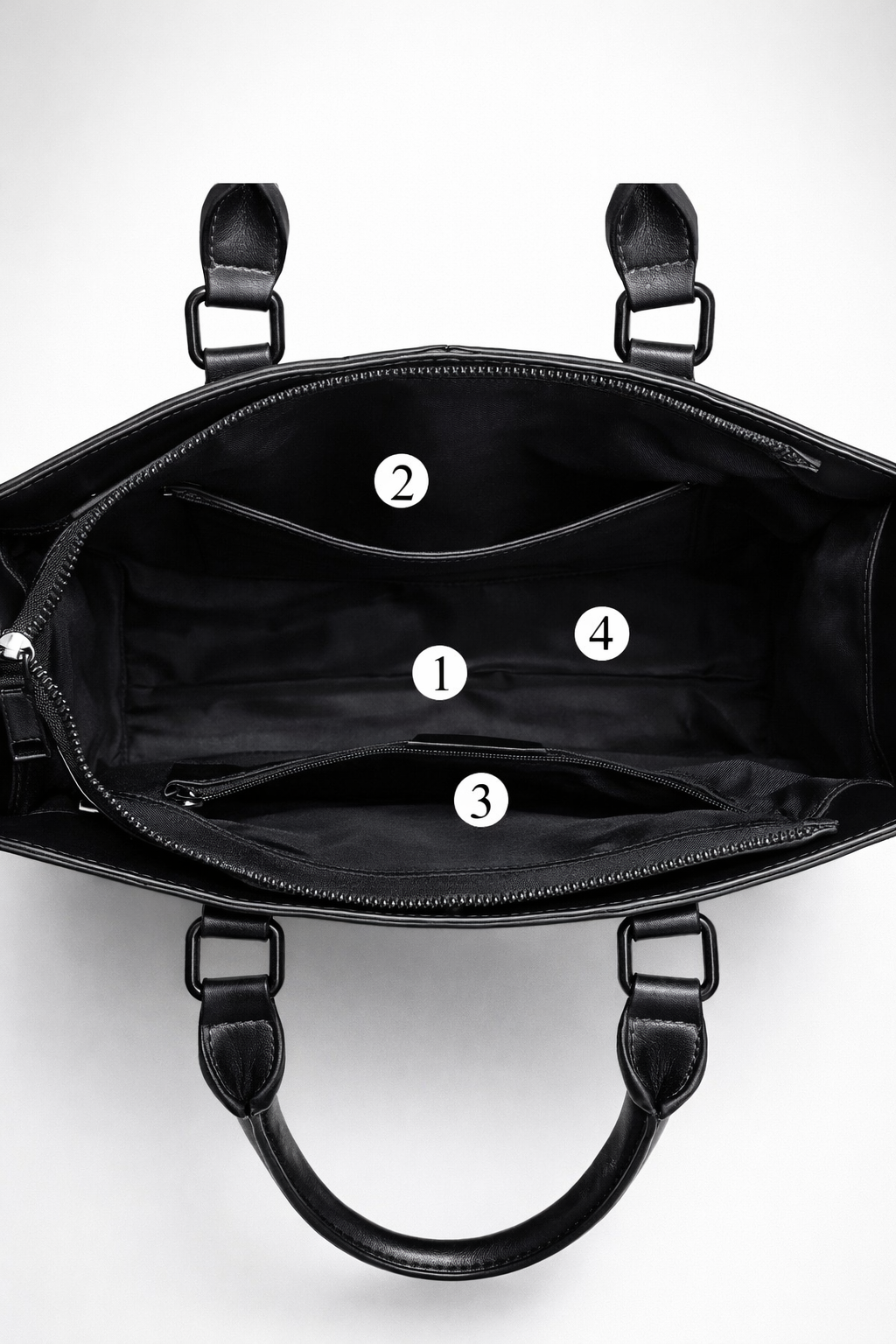 Black work bag for women | BRESCIA