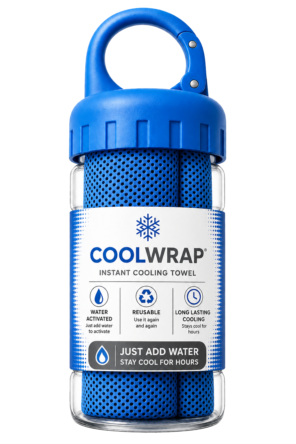 Green Instant Cooling Towel
