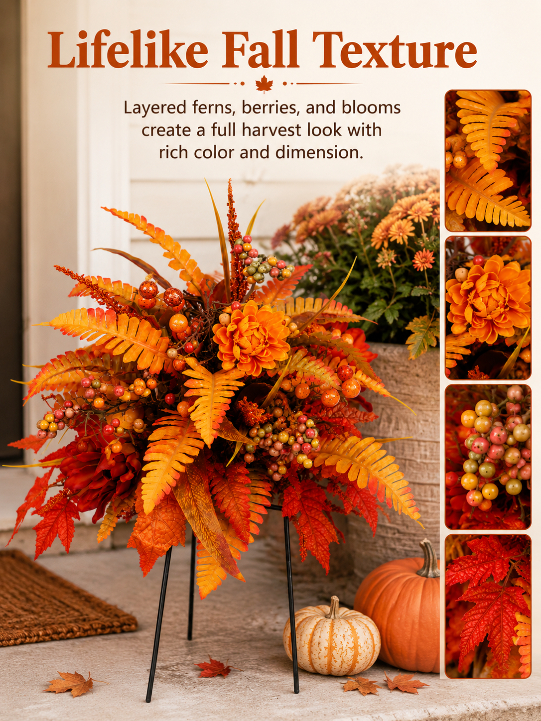 Autumn Harvest Garden Stake