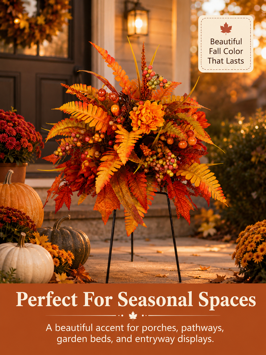 Autumn Harvest Garden Stake