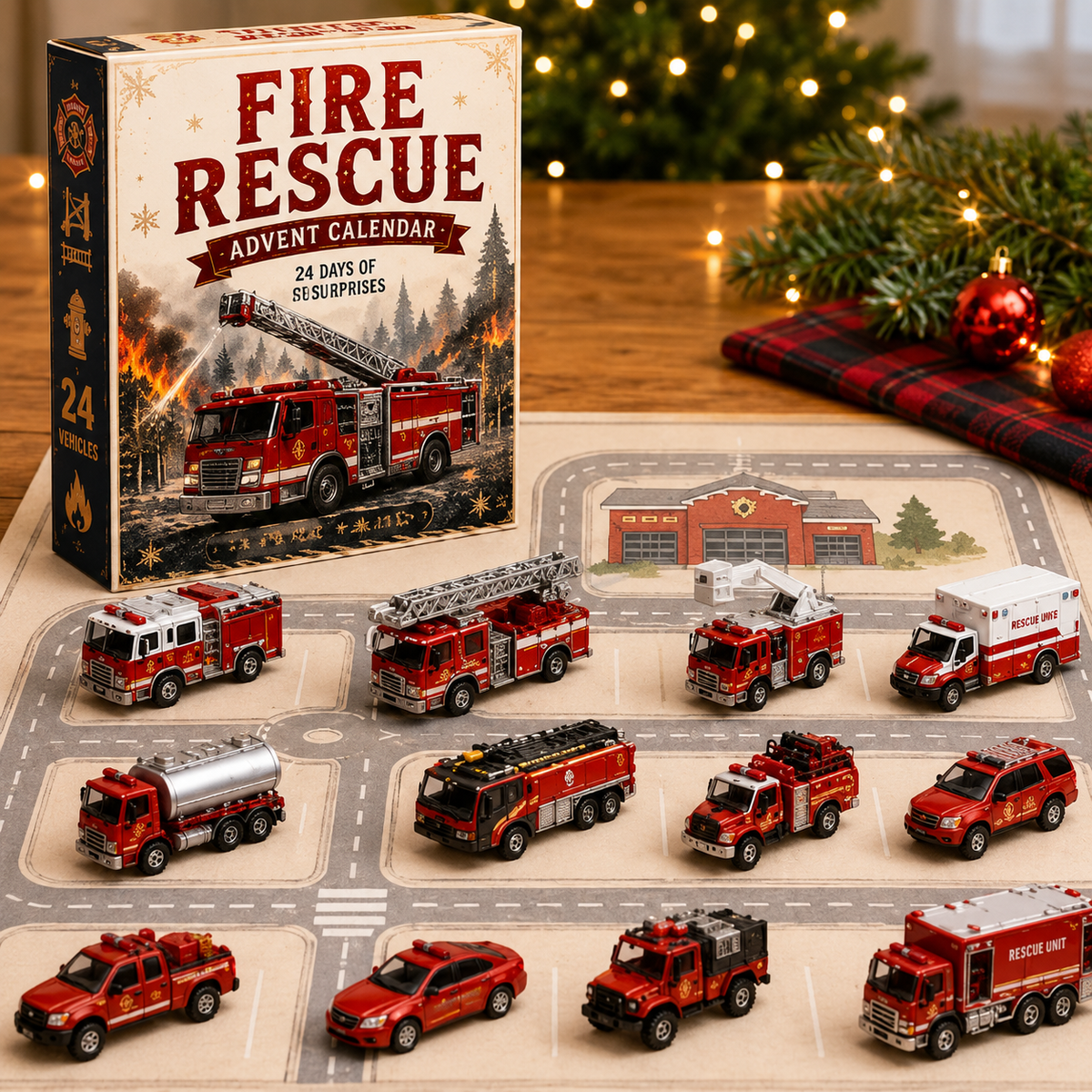 24-Day Vehicle Advent Calendar
