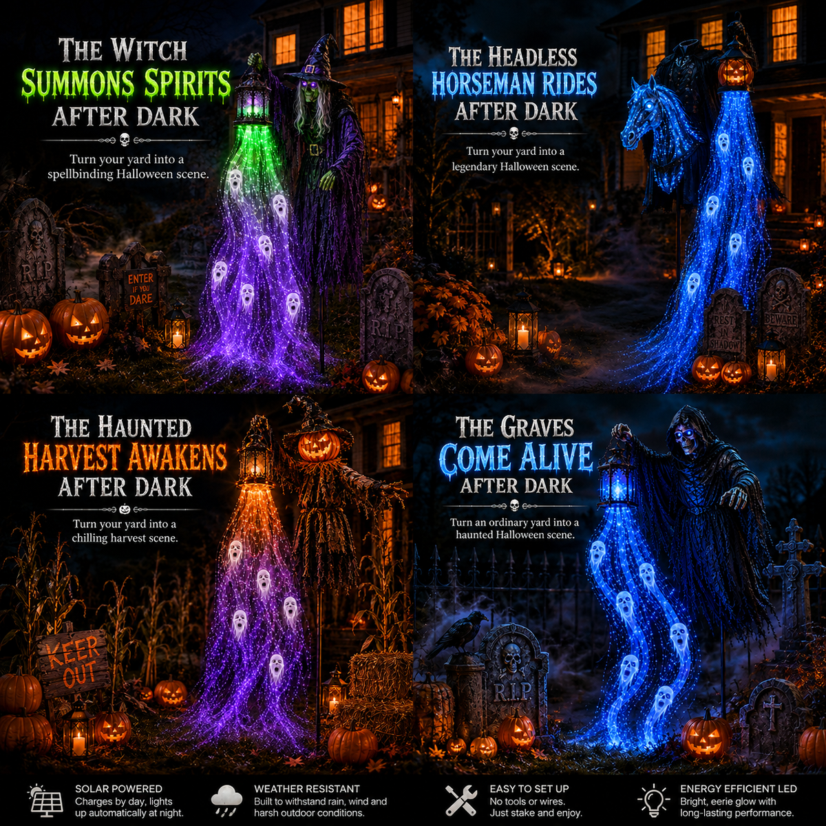 Soul Harvester Animated Garden Light
