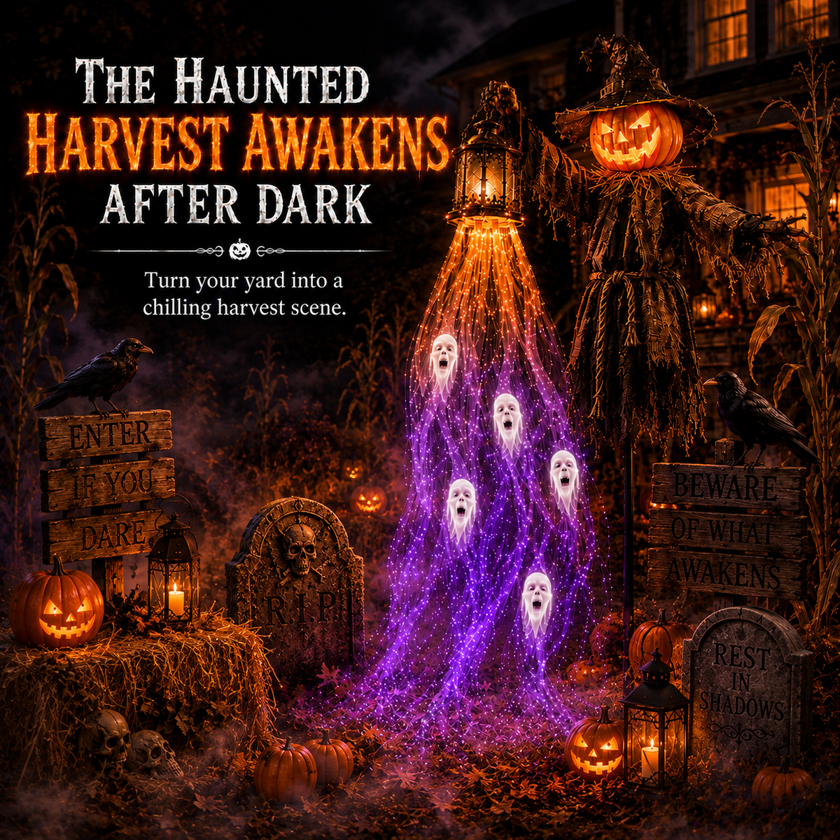 Soul Harvester Animated Garden Light
