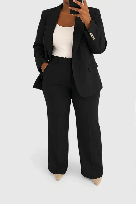 Elegant Two-Piece Suit Set