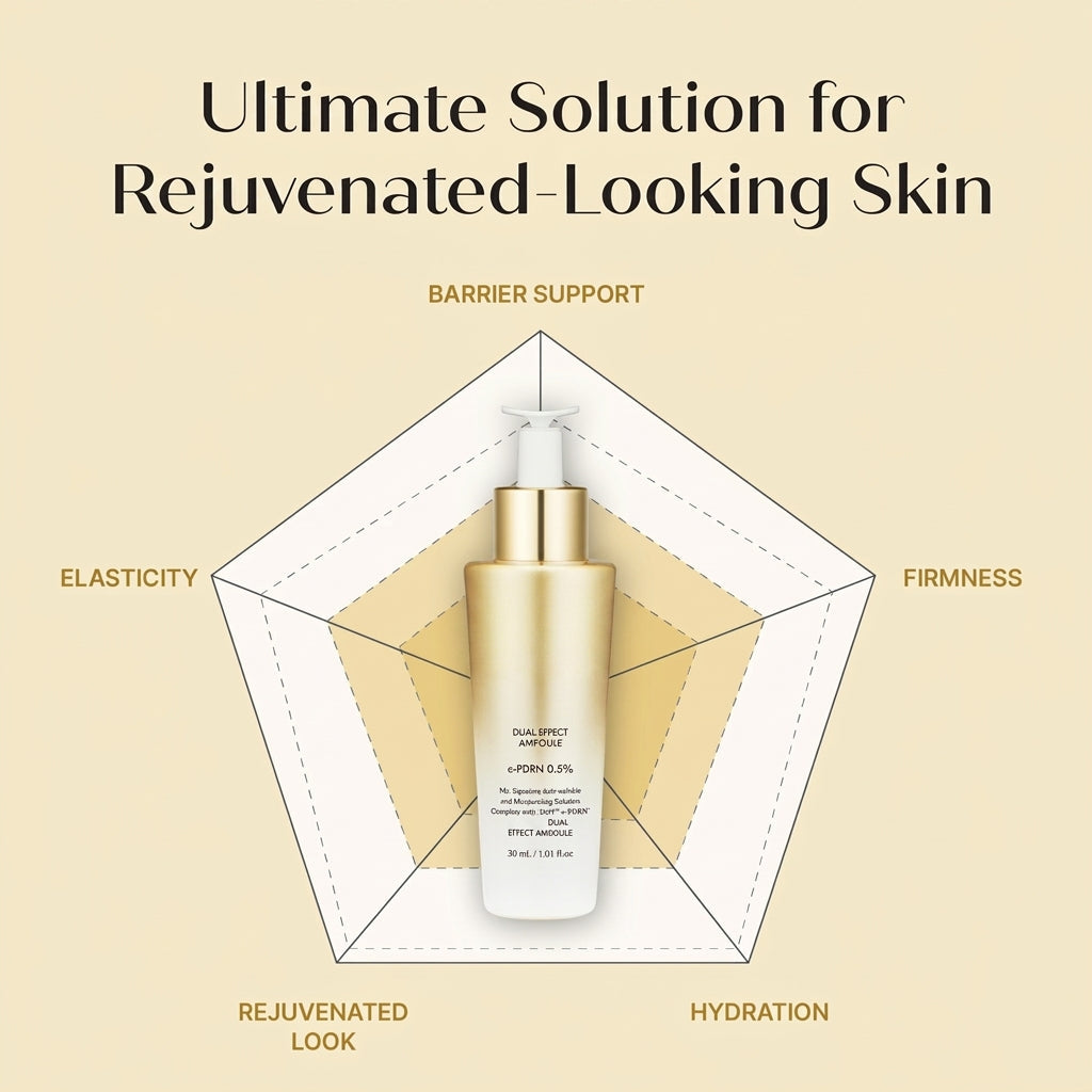 Dual Effect Ampoule DOT DUAL c-PDRN Salmon DNA Face Serum