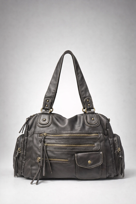 Coffee go-to shoulder handbag for school | Urbino