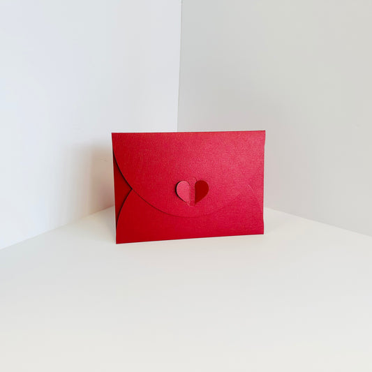 Red Pearlescence A6 Gift Wallet